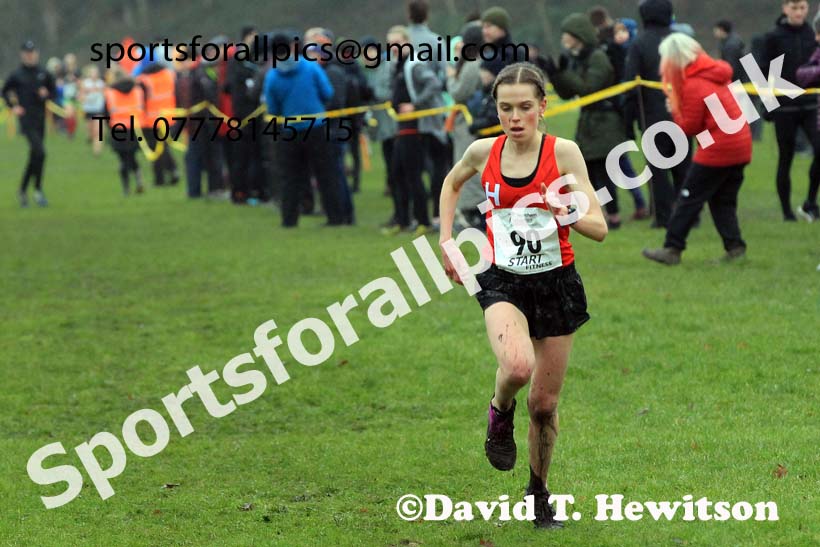 Senior Womens 2023 Northern Cross Country Champs., Witton Park, Blackburn. Photo: David T. Hewitson/Sports for All Pics